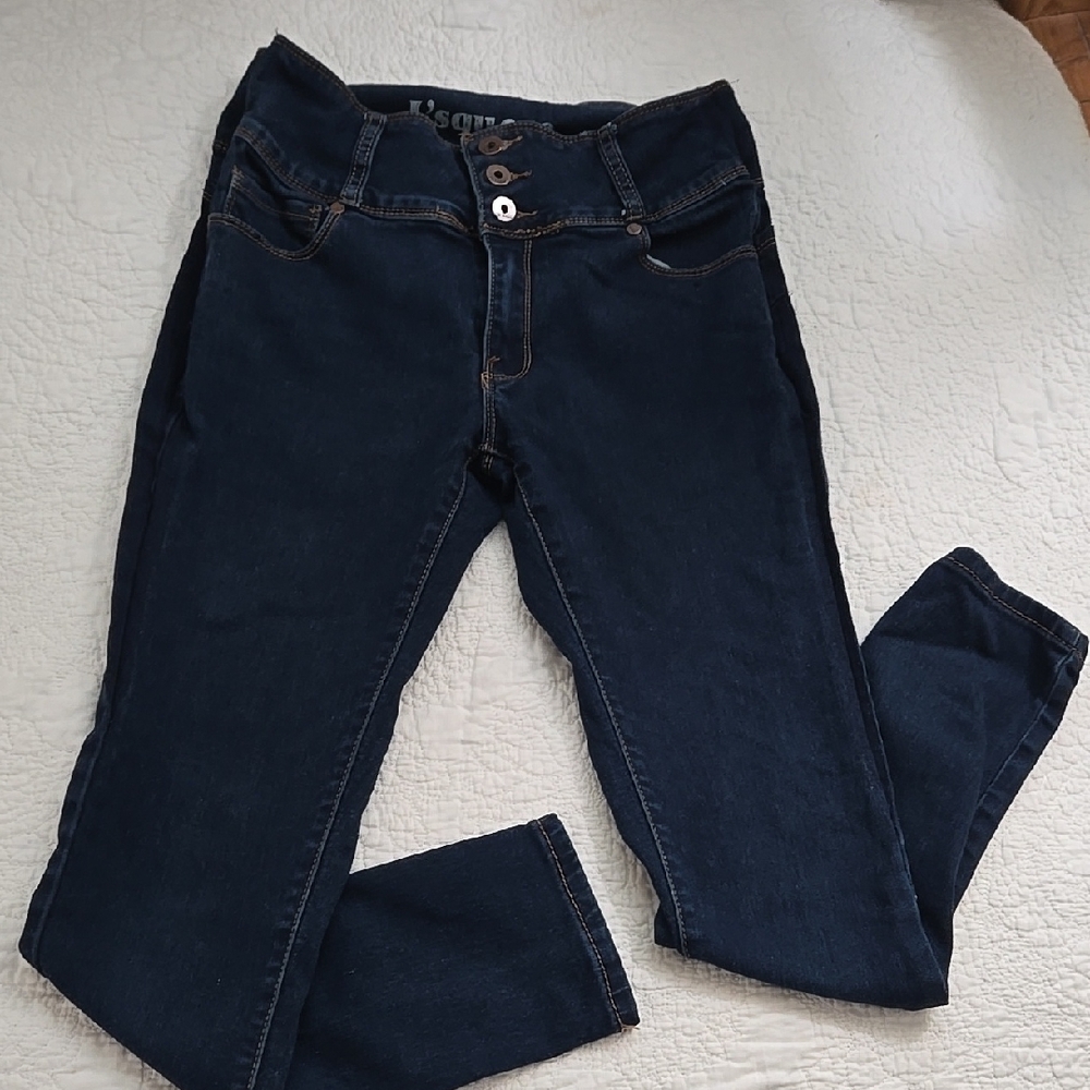 L'square Women's Dark Blue Jeans